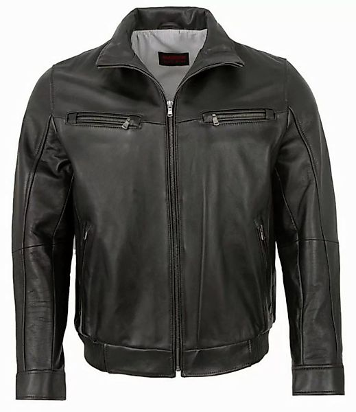 Maddox Lederjacke MAD46 MADDOX - Herren Lederjacke Blouson Lammnappa schwar günstig online kaufen