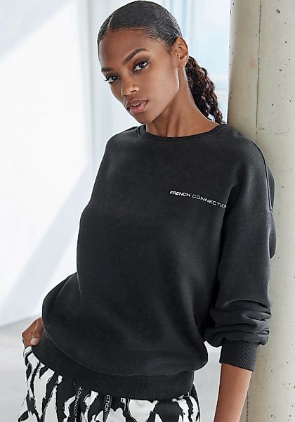 French Connection Sweatshirt mit Schriftzug auf günstig online kaufen
