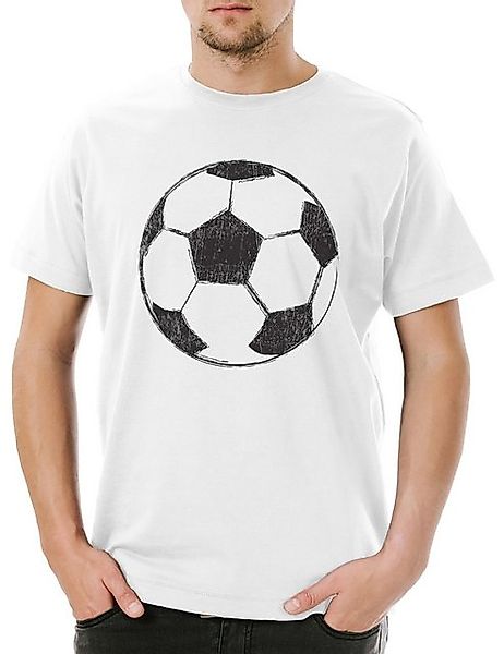 Urban Backwoods Print-Shirt Football I Herren T-Shirt Fußball Ball Soccer P günstig online kaufen