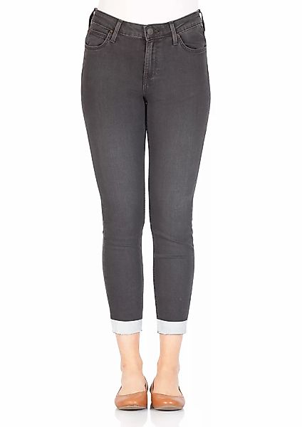 Lee Damen Jeans Scarlett - Skinny Fit - Schwarz - Masked Out günstig online kaufen