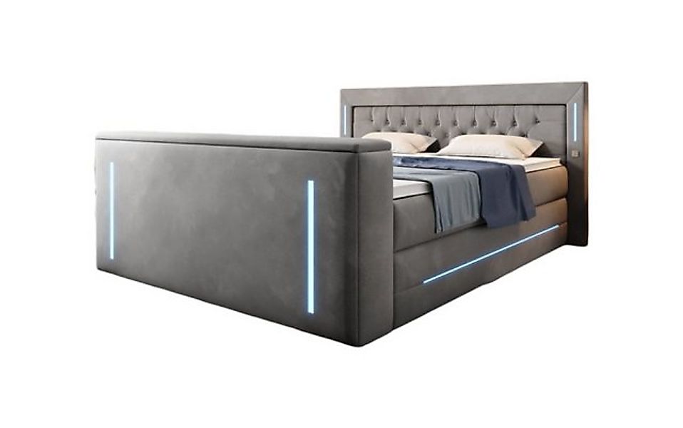 Luxusbetten24 Boxspringbett Divalo, mit TV Lift günstig online kaufen