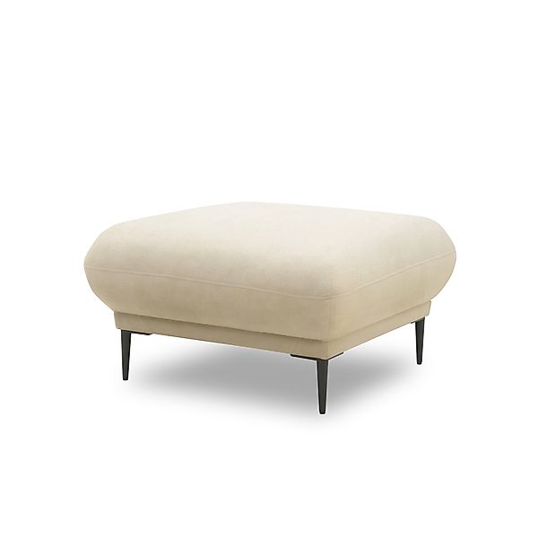 Polsterhocker 200 023, Hocker, Holz-Füße, Fußhocker, 82 x 82 x 45 (BxTxH), günstig online kaufen
