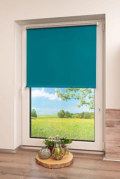 Seitenzugrollo Thermo Klemmfix-Rollo, K-HOME, verdunkelnd, ohne günstig online kaufen