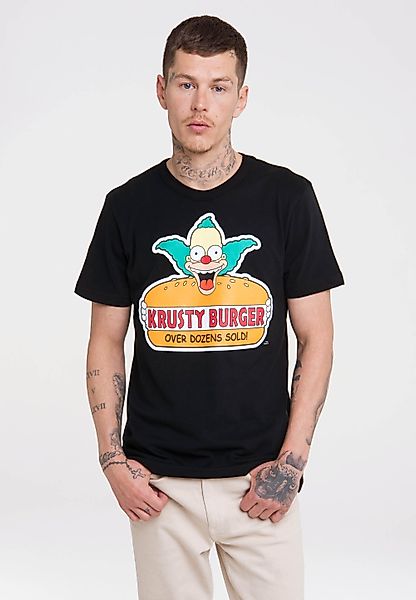 LOGOSHIRT T-Shirt Simpsons - Krusty Burger günstig online kaufen