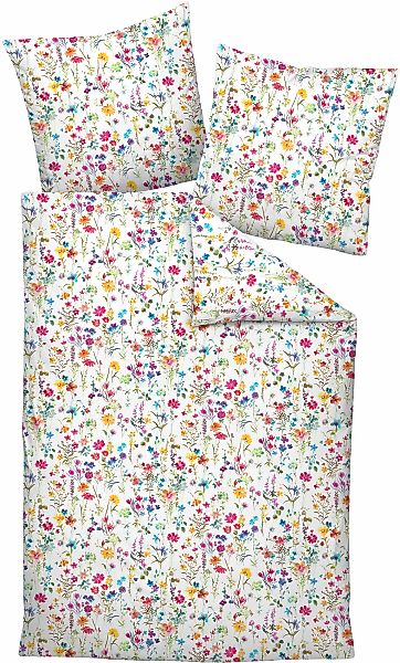 Janine Bettwäsche "CARMEN S 55130 09 * 155X220,80x80" mit Reißverschluss günstig online kaufen