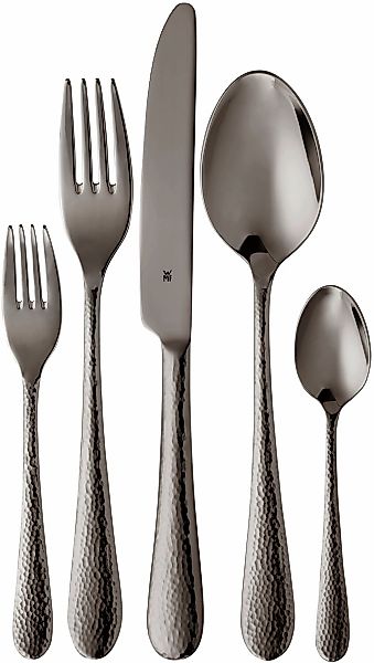 WMF Besteck-Set "Sitello" geschmiedete Messer, farbecht, Wellenschliff, spü günstig online kaufen