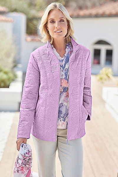 GOLDNER Steppjacke Jacke mit floraler Steppung günstig online kaufen