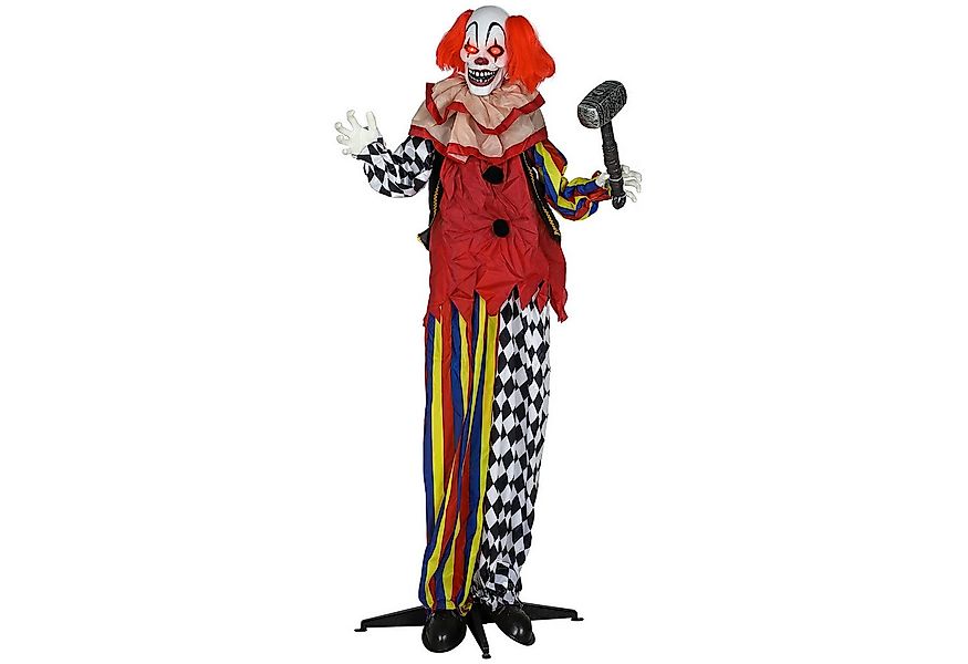 Outsunny Dekofigur mit leuchtenden Augen, beweglichen geräuschaktivierten A günstig online kaufen