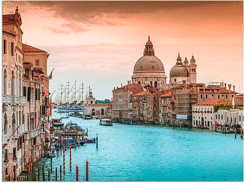 Artland Wandbild "Venedig Canal Grande I" Italien 1 Stk. tlg. als Alubild, günstig online kaufen
