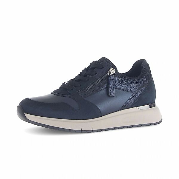 Gabor Sneaker "Sneaker low Materialmix Leder" günstig online kaufen