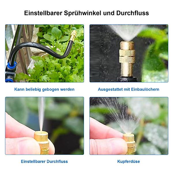 Jibenhome Bewässerungssystem Automatische Bewässerung,Bewässerungssystem Ga günstig online kaufen