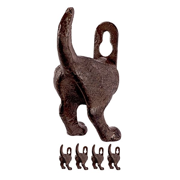 BigDean Wandhaken 2er Set Garderobenhaken Gusseisen günstig online kaufen