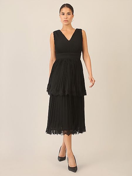 Apart Cocktailkleid mit Stufenrock und Spitze günstig online kaufen