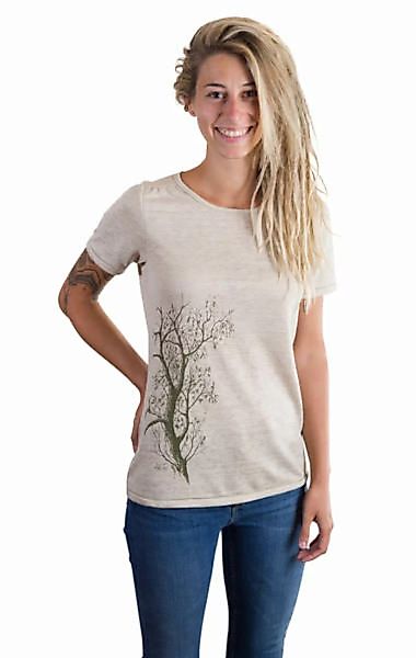 Hanf Shirt Für Damen "Esche" In Natur günstig online kaufen