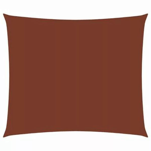 vidaXL Sonnensegel Oxford-Gewebe Rechteckig 3,5x5 m Terracotta-Rot Sonnense günstig online kaufen