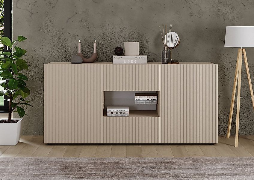 INOSIGN Sideboard Rio Breite 181 cm, Kommode mit 2 Türen u. 2 Schubkästen, günstig online kaufen