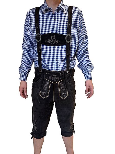 Dretaild Trachtenlederhose Premium Lederhose Herren Tracht günstig online kaufen