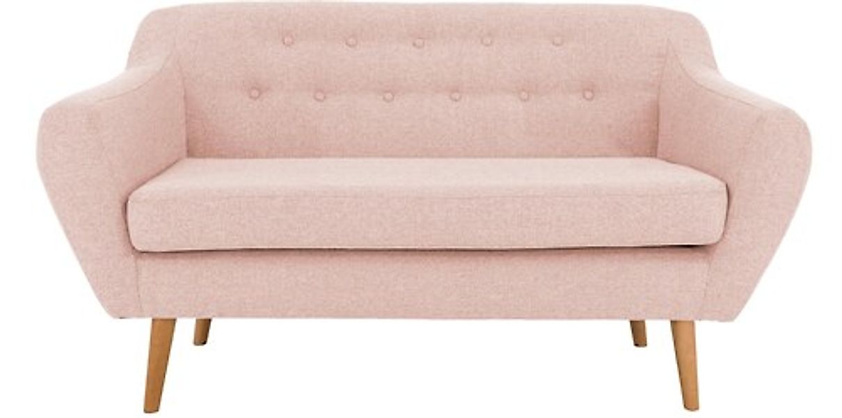 Home affaire 2-Sitzer »Renne« mit Heftung im Rücken im skandinavischem Stil günstig online kaufen