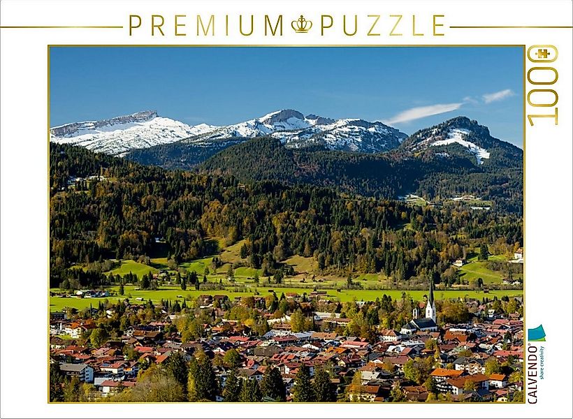CALVENDO Puzzle CALVENDO Puzzle Oberstdorf 1000 Teile Puzzle quer, 1000 Tei günstig online kaufen