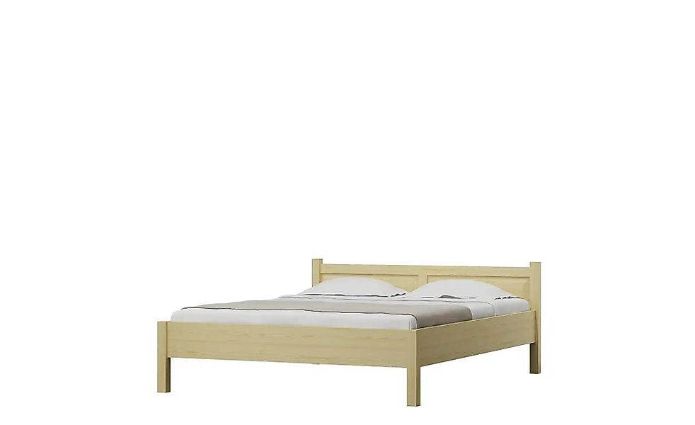 Bettgestell Massivholzbett Elvar ¦ holzfarben ¦ Maße (cm): B: 188 H: 76 Bet günstig online kaufen