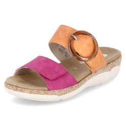 Remonte Pantolette, Keilabsatz, Sommerschuh, Schlupfschuh mit Wechselfußbet günstig online kaufen