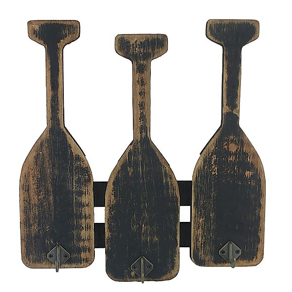 HTI-Living Hakenleiste Kleiderhaken Paddel Vintage, (Stück, günstig online kaufen
