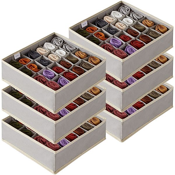 Lifewit Aufbewahrungsdose Socken Unterwäsche Schubladen Organizer,24 günstig online kaufen