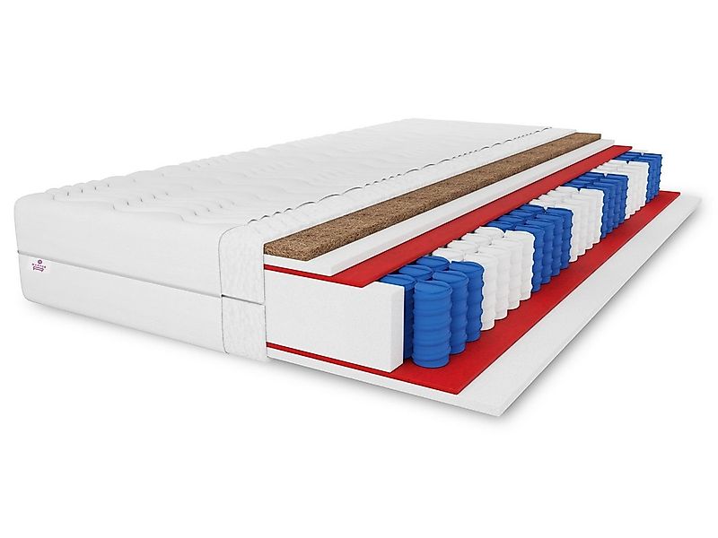 Taschenfederkernmatratze Salsa Kokos, H3, MARPUR, 19 cm hoch günstig online kaufen