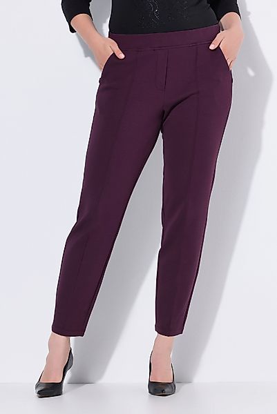 Ulla Popken Funktionshose Hose Punto-di-Roma-Jersey konisches günstig online kaufen