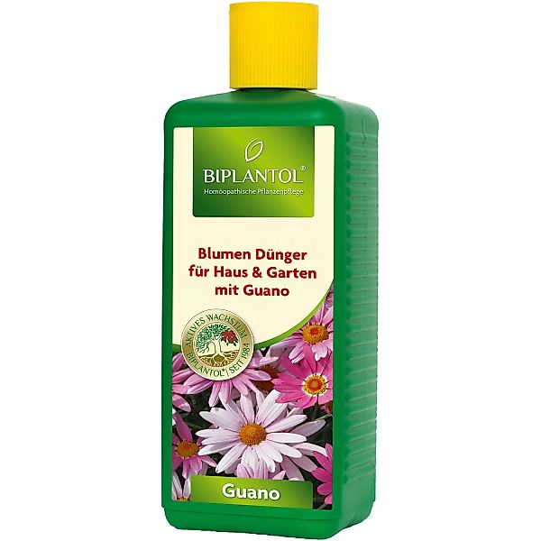 Biplantol Zierpflanzen- und Blumendünger Guano 1 l günstig online kaufen