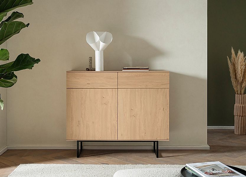 Home affaire Sideboard Lund, moderner Schrank, Kommode mit Kufengestell, au günstig online kaufen