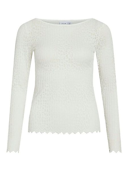 Vila Blusenshirt Spitzenmuster, Lange Ärmel, Elegante Optik (1-tlg) VIROMIN günstig online kaufen