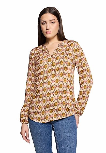 Cartoon Schlupfbluse "Damen mit Knöpfen" günstig online kaufen