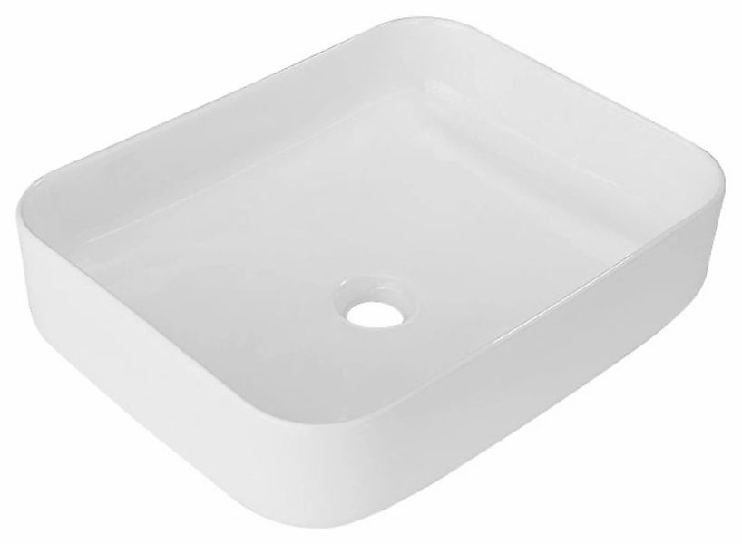 welltime Aufsatzwaschbecken "Vicenza", Rechteckig, Breite 58 cm, Tiefe 46 c günstig online kaufen