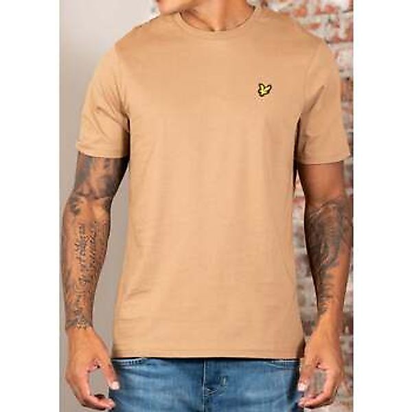 Lyle & Scott  T-Shirts & Poloshirts Plain t-shirt - tigers eye günstig online kaufen