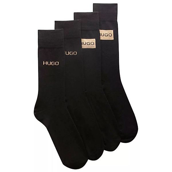 Hugo Gift Set Lurex Cc Socken 2 Paare EU 40-46 Black günstig online kaufen