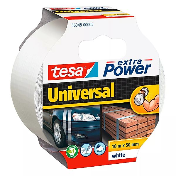 Tesa Extra Power Universal Weiß 10 m x 50 mm günstig online kaufen