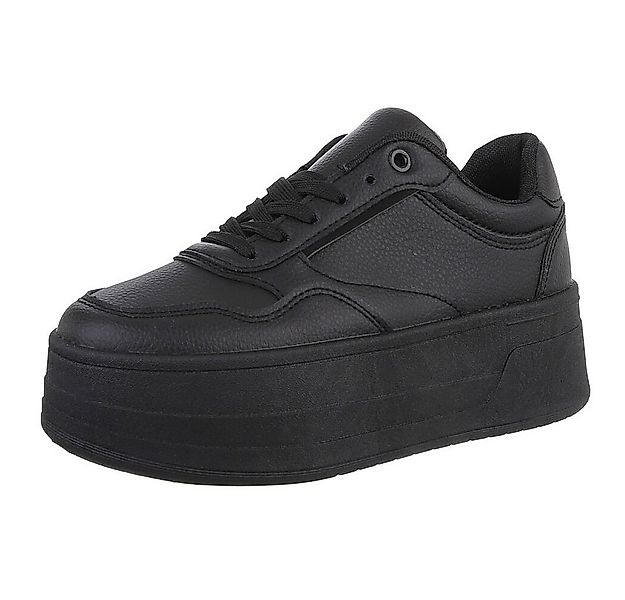 Ital-Design Damen Low-Top Freizeit Sneaker (88828687) Keilabsatz/Wedge Snea günstig online kaufen