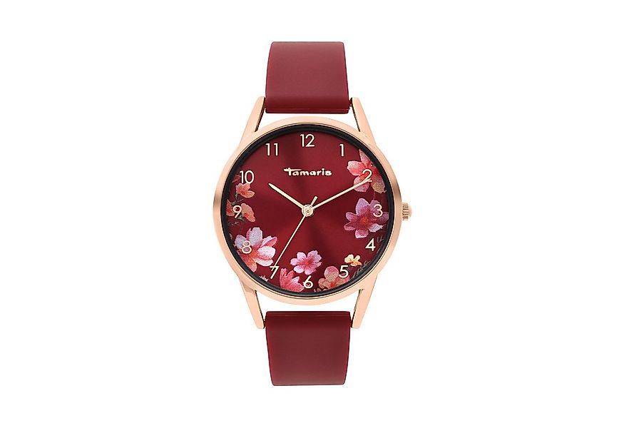 Tamaris Quarzuhr TT-0210-PQ, Armbanduhr, Damenuhr, Silikonarmband, analog günstig online kaufen