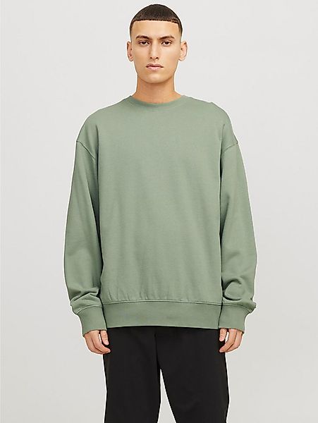 Jack & Jones Sweatshirt JJECHARGE SWEAT CREW NECK NOOS mit Rippbündchen günstig online kaufen