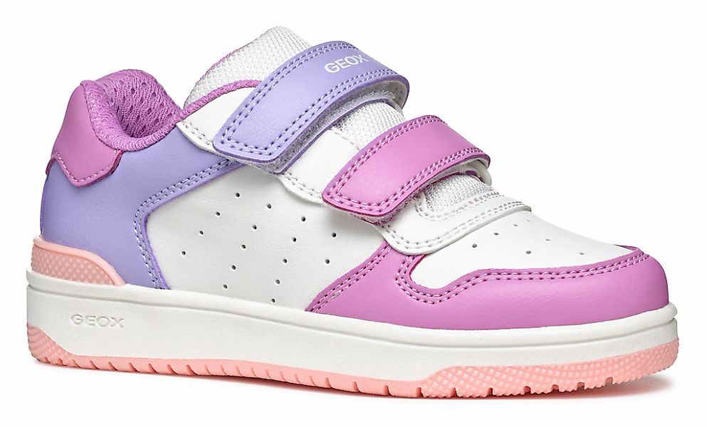 Geox Sneaker "J WASHIBA GIRL", Sneaker, Freizeitschuh, Klettschuh im Retro günstig online kaufen