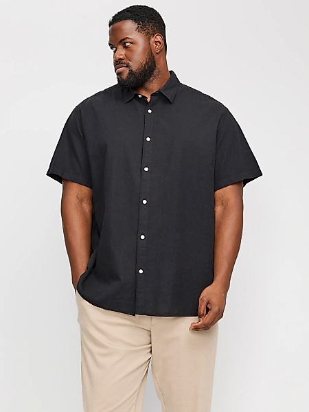 Jack & Jones PlusSize Kurzarmhemd "JJEBREEZE SHIRT SS SN PLS" mit Hemdkrage günstig online kaufen