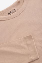 Next Langarmshirt T-Shirt aus 100 % Baumwolle günstig online kaufen