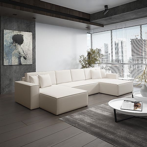 Fun Möbel Wohnlandschaft Schlafsofa Sofa CONOR günstig online kaufen