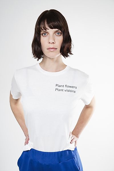 Basic T-shirt Plant Flowers Plant Visions günstig online kaufen