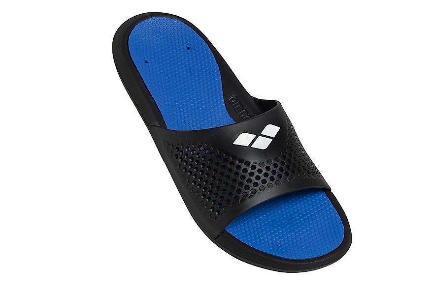 Arena Bruno Badepantolette mit perforierter Oberseite und Abflusslöcher günstig online kaufen