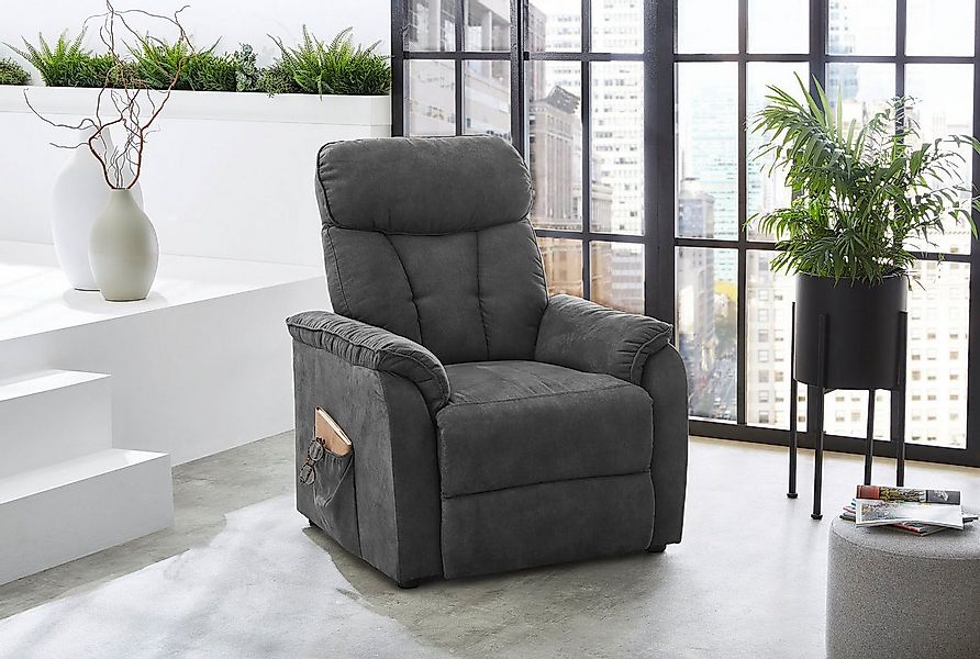 Jockenhöfer Gruppe TV-Sessel Dorsten, B: 86 cm, Sitzhöhe: 46 cm, mit Relax- günstig online kaufen