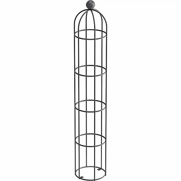 ELEO Rankobelisk Messina 140 cm x 29 cm Rankhilfe in pulverbeschichtet Anth günstig online kaufen