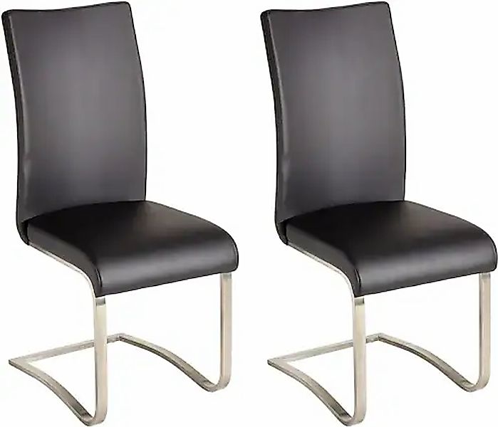 MCA furniture Freischwinger »Arco«, (Set), 6 St., Kunstleder, 2er-, 4er-, 6 günstig online kaufen