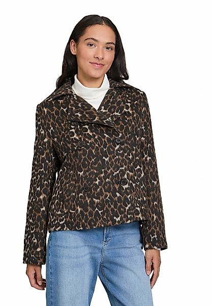 Cartoon Kurzblazer "Damen Kurztrench mit Taschen" günstig online kaufen